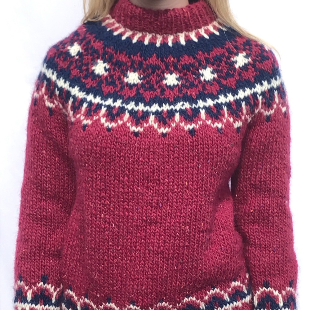 Handmade Fair Isle Sweater